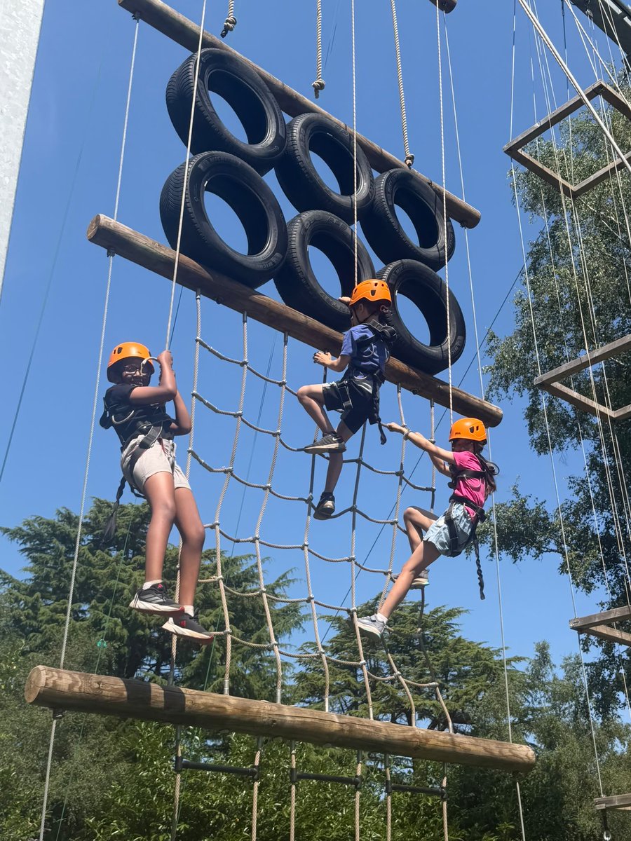 CCJacademy's tweet photo. High Ashurst 2026

Some of our groups are testing their bravery and encouragement at the high ropes 🧗 

#WeAreLEO 🦁 https://t.co/iurb0qEvk7