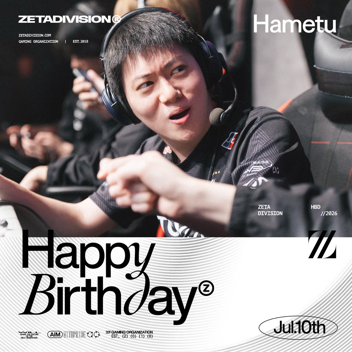 zetadivision's tweet photo. ⚡️HBD @HametuhaDandy 🥳🎂🎉

筋トレで磨かれる肉体美🏋️‍♂️
そのセクシーさに今年も目が離せません😎 https://t.co/PkuwxtrEER