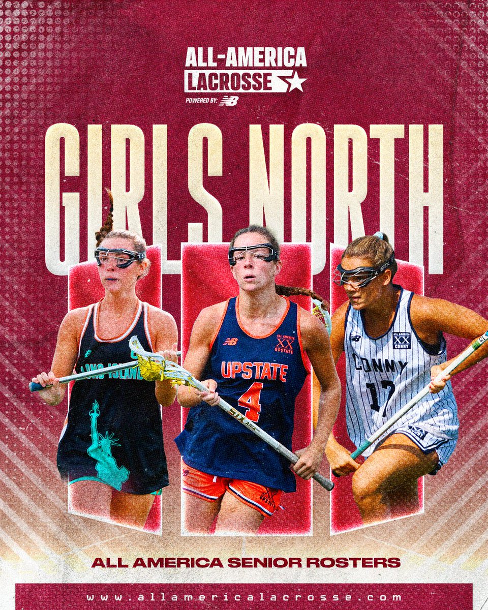 ILWomen's tweet photo. Announcing the @CSELax Senior All-America Game rosters, powered by @NewBalanceLax!! 🤩👏

The best of the best will play on July 25 at Towson in the annual must-watch contest on ESPNU! 🍿 https://t.co/JbI7EbUkLc
