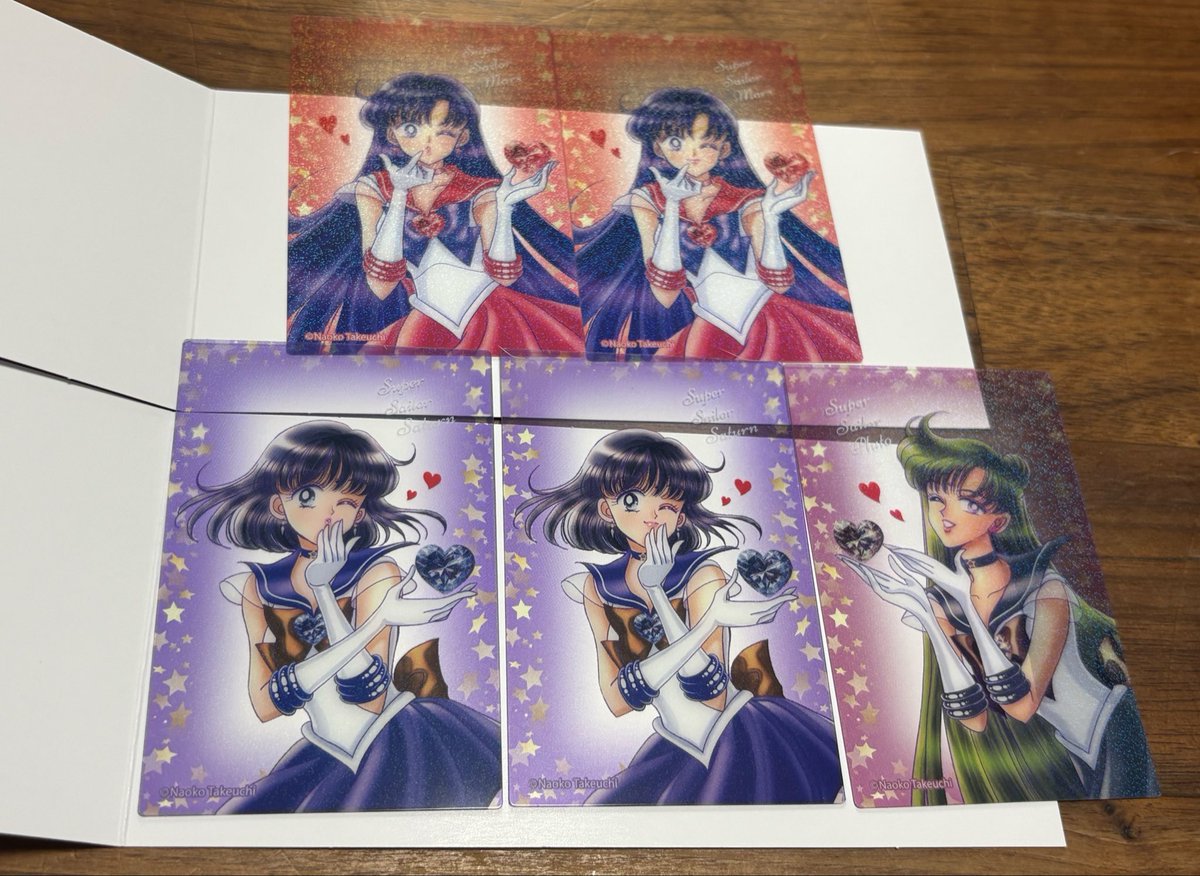 Mk0aG's tweet photo. セーラームーン クリアカード 交換 譲渡

譲
画像　サターン、マーズ、プルート

求
ムーンまたはウラヌス
or
定価+送料

都内手渡し、STST会場での交換も
可能です🉑
よろしくお願いします🙇 https://t.co/gA9UsmBwBW