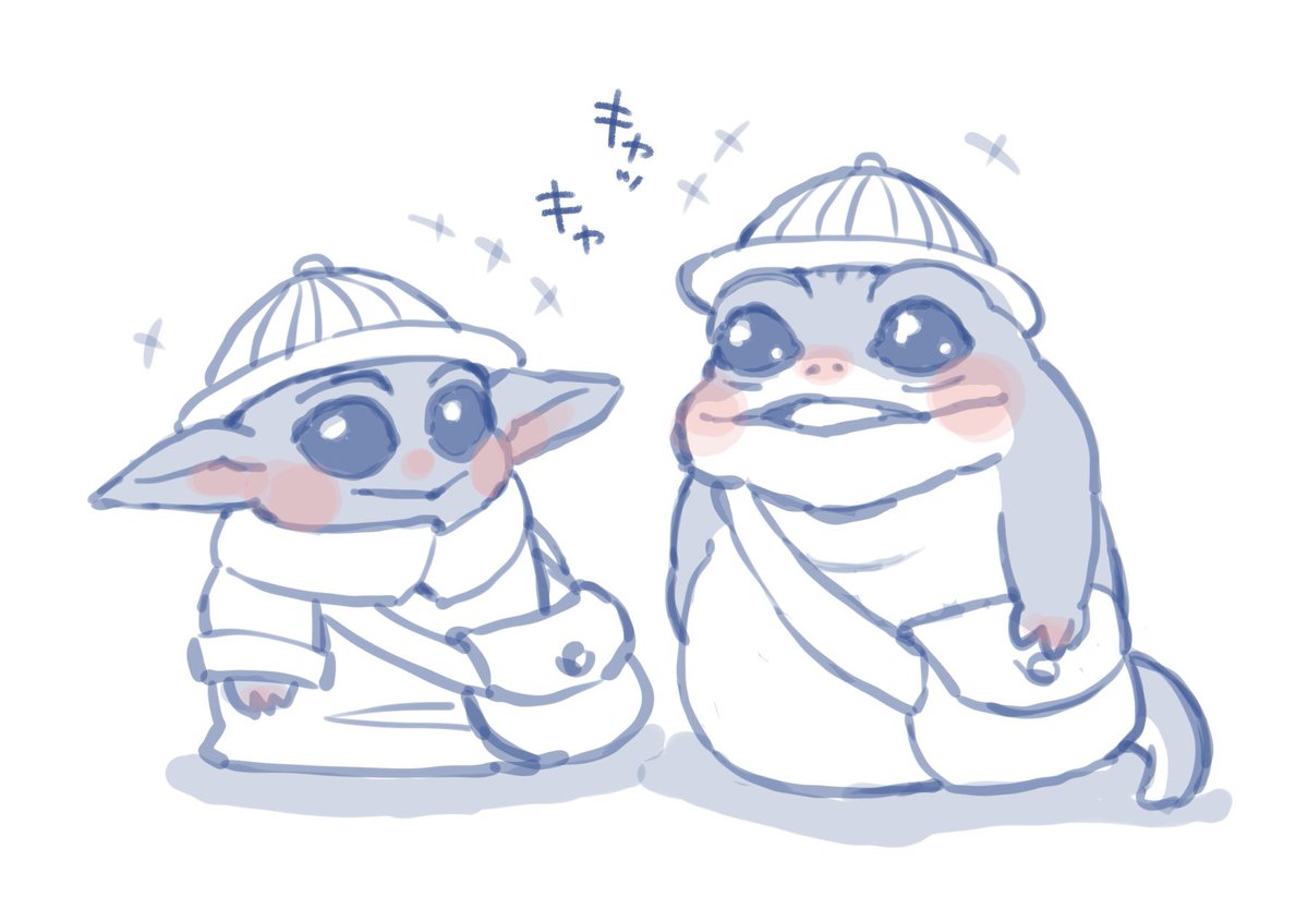 trauma0002's tweet photo. グローグーとちびロッタちゃんで幼稚園通っててほしい🐥
 #マンダロリアンアンドグローグー https://t.co/QXKjlHuHWo