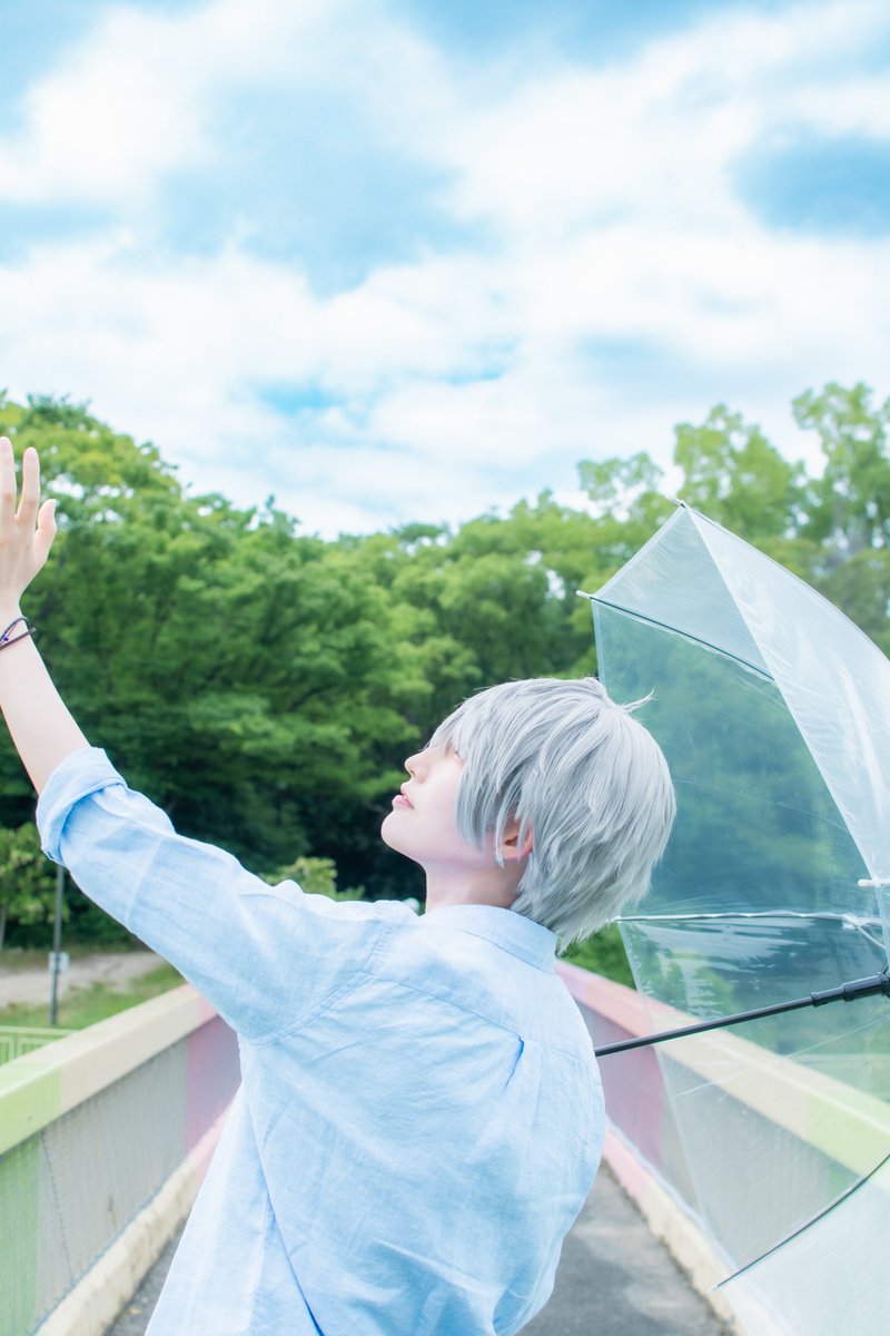 yugirin_0511's tweet photo. Cosplay/🌈🕒
🌞/W/E/A/T/H/E/Rジャケット衣装

🌞☂️

photo:いろ @iro_16p 
※ロケ地撮影確認済 https://t.co/TXi1gILGiq