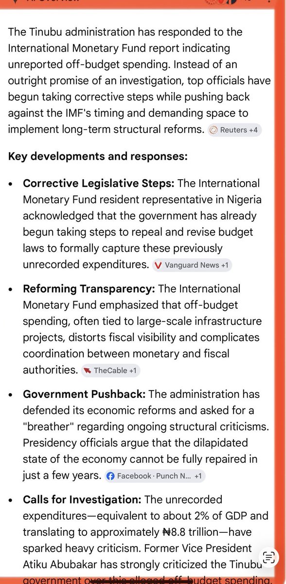 ishakaa's tweet photo. 📌📌📌📌📌📌

ICYMI

🔥A reminder, before the @IMFNews N8.8 Trillion there was the @WorldBankGroup N34.53 Trillion “hidden spending system” diversion of Nigeria’s revenue according to the WB report https://t.co/3gP0nS6mLX