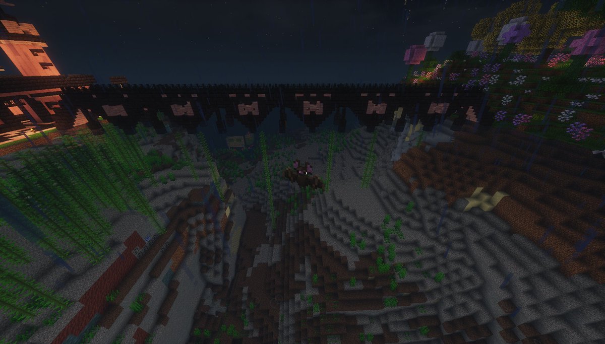 MariaMari0nette's tweet photo. OTSUMARIRING!!!!
We had quite an adventure today and we began building the bridge to the main area✨ Built on vibes purely this time and it's turning out great so far ^^
Also I got my first ever Happy Ghastlings 🥹 SO CUTE
#MariOnAir #NIJIENchanted2 https://t.co/iRabBeLDT0