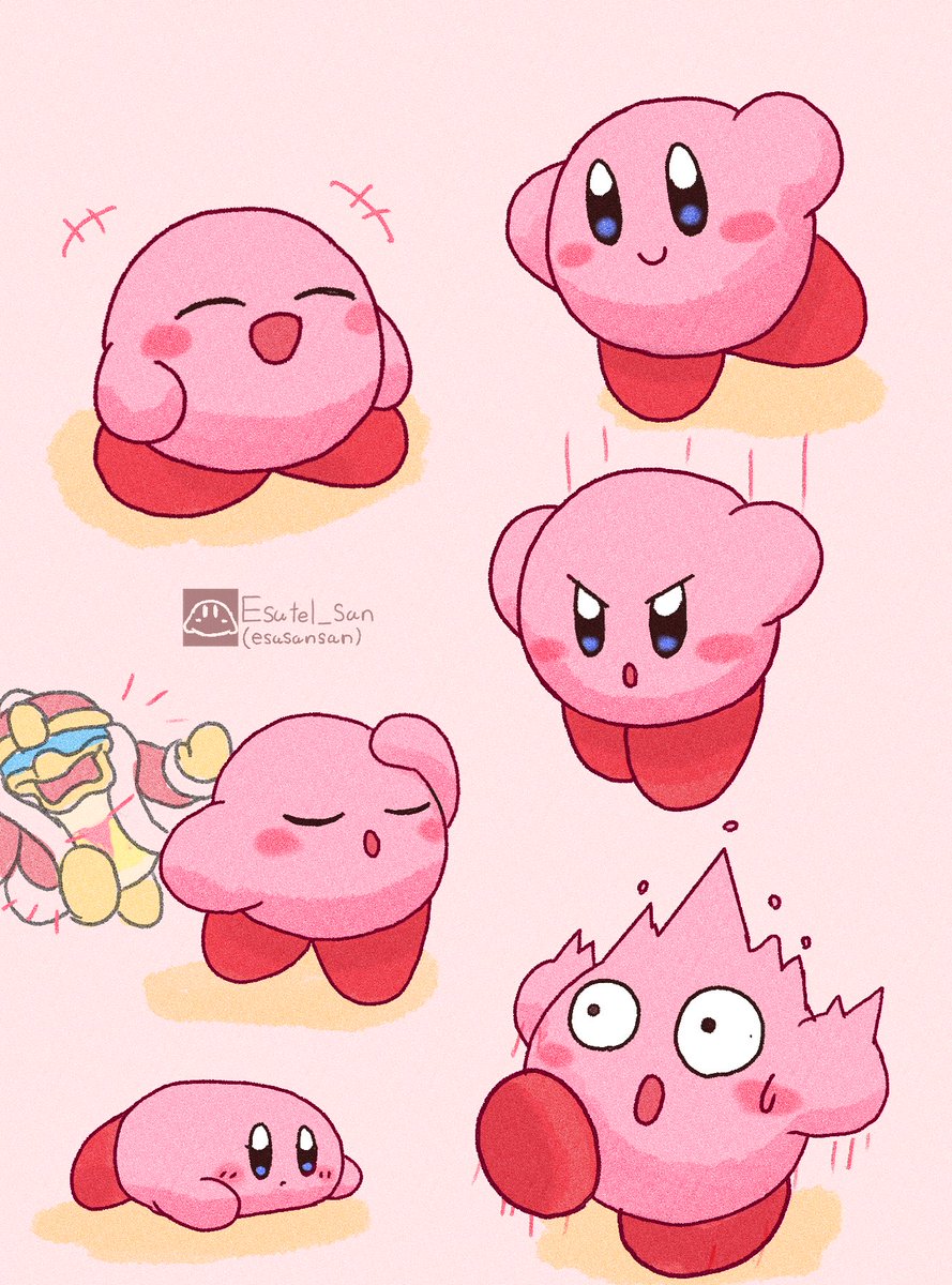 Esutel_san's tweet photo. Kirby 🩷🩷 https://t.co/5qo92KFN1o