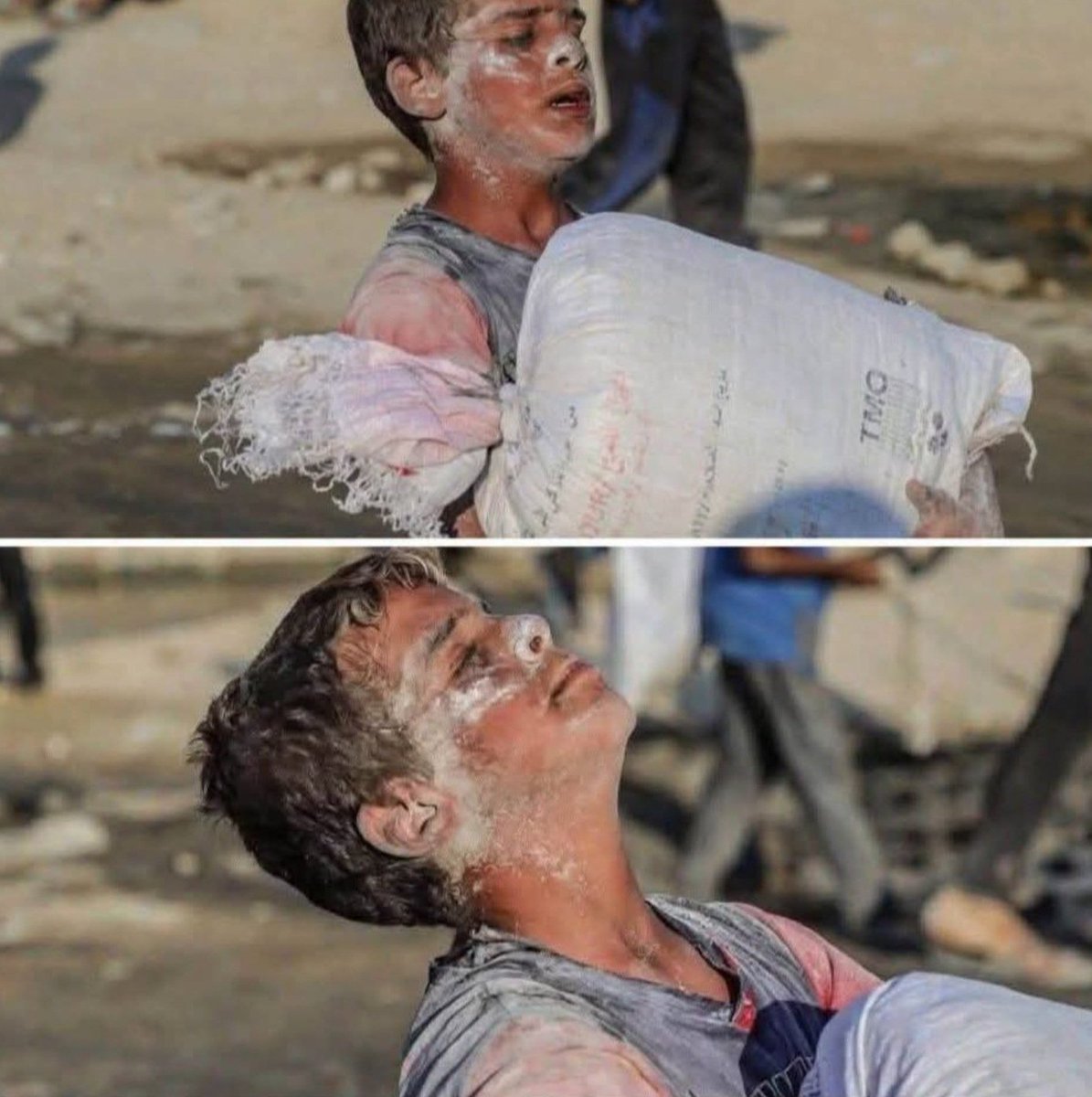 Ros10101's tweet photo. 🚨This is what childhood looks like in Gaza‼️ https://t.co/kWJgEfqlqx