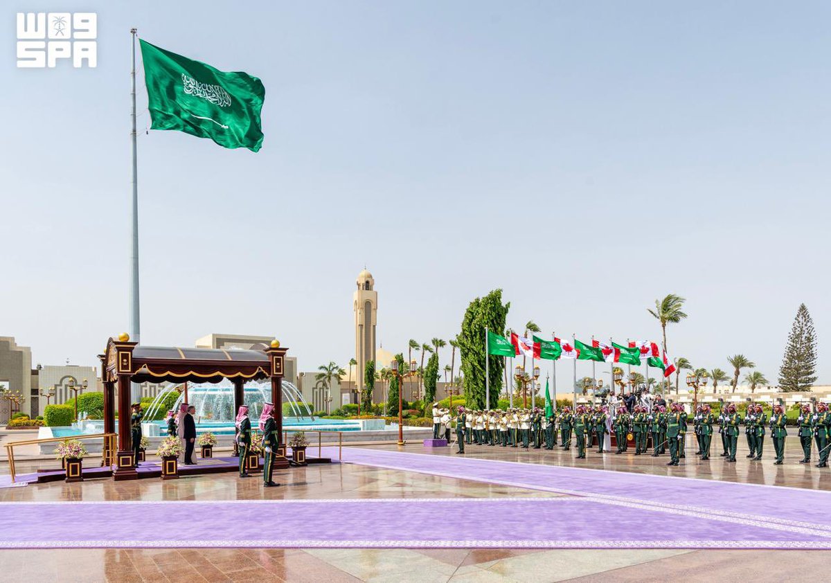 AJELNEWS24's tweet photo. صور

سمو #ولي_العهد يستقبل في قصر السلام بجدة دولة رئيس وزراء كندا ويقيم له مراسم استقبال رسمية.

#رئيس_وزراء_كندا_في_السعودية 
- https://t.co/YpnlaQtXMK