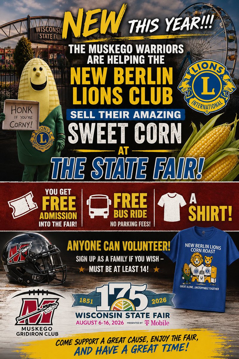 Muskego Gridiron Club tweet media