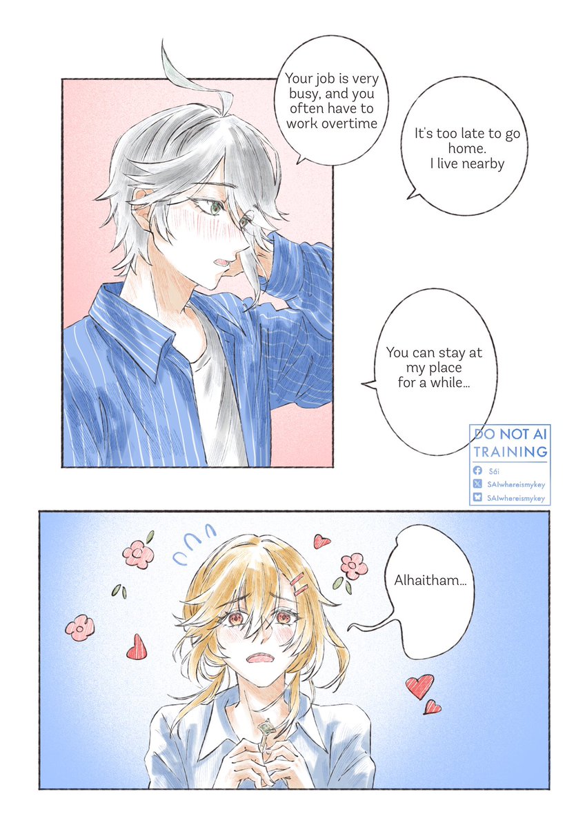 SAIwhereismykey's tweet photo. A gift for you 🎁
2/2

#カーヴェ生誕祭2026
#カーヴェ誕生祭2026
#カヴェアル #维海 #kavetham #kaveh #Alhaitham #GenshinImpact https://t.co/yH8HpFDwbT