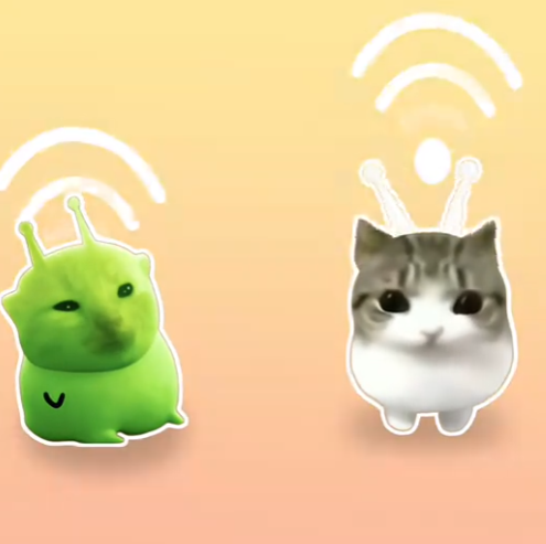 streamingnpc's tweet photo. THE FAMOUS ALIEN CAT GLORP JUST GOT NEW IP RIGHTS TO "RADIO WAVES" on doyuin

this is the next chiense BIG meme
https://t.co/elkIcBN3JB https://t.co/J73rASmpi3