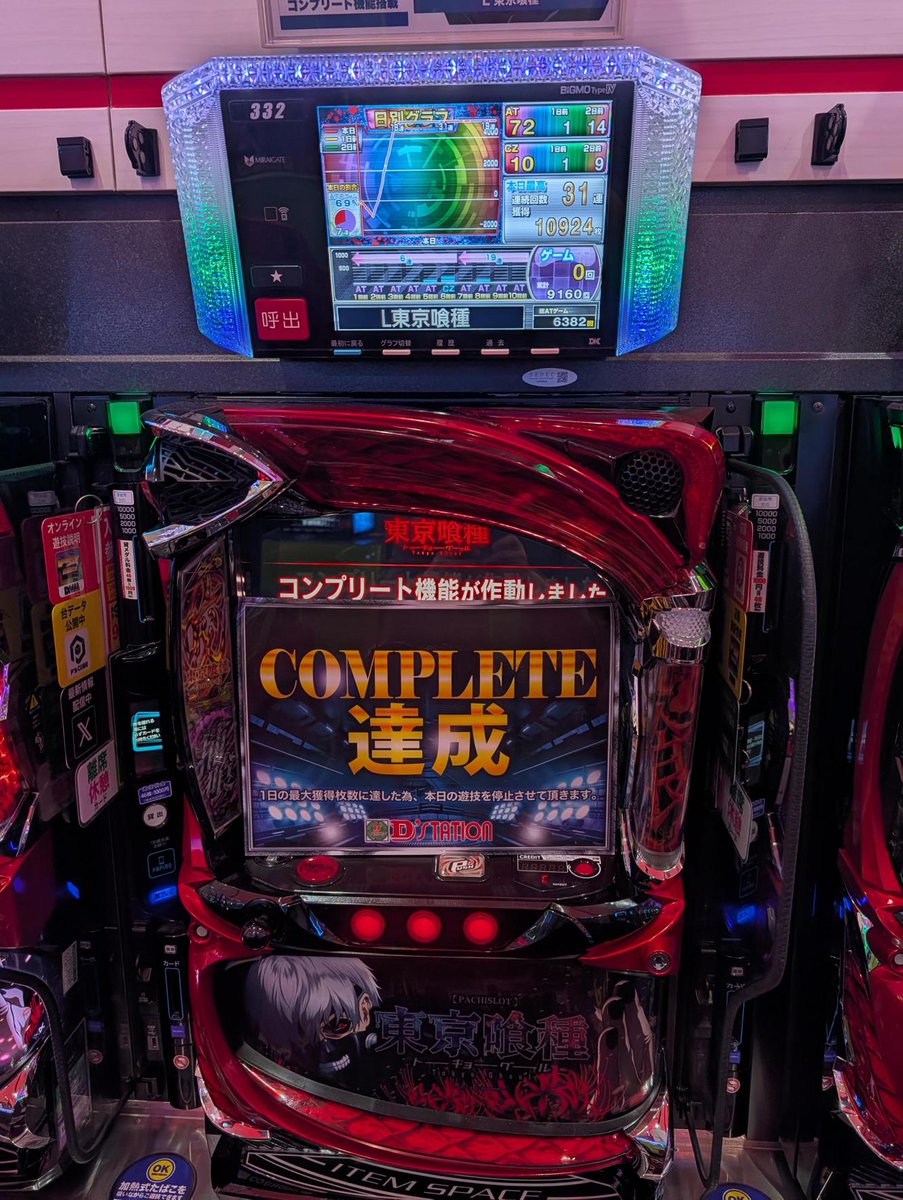 Pythondstation's tweet photo. L東京喰種CT　３３２番台
コンプリート達成‼️‼️

おめでとうございます🔆🔆

凄いな…
いいな… https://t.co/blRMyEEBvc