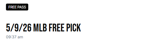 CMsportsx's tweet photo. 𝟓/𝟗/𝟐𝟔 𝐌𝐋𝐁 𝐅𝐑𝐄𝐄 𝐏𝐈𝐂𝐊 

Todays free pick is a HRR prop. Full details are in the free discord, no cost to join. Free picks are 6-1 since we started. Dylan Cease went well over his K line yesterday for us. 

#Gambling𝕏  #MLB #FreePicks

https://t.co/CCnCfOyT3d https://t.co/pa1mPmVkpj