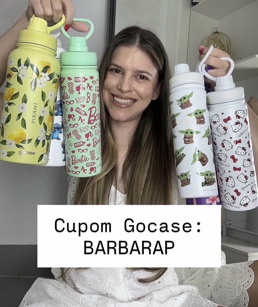 bapirani's tweet photo. ⭐️cupom Gocase 2026 BARBARAP ⭐️
Cupom Ativo Gocase 2026 : BARBARAP
copo gocase - cupom primeira compra gocase - bolsa tote daily - gocase garrafa - gocase capinha - bolsa gocase - garrafa Flip Pro Gocase - Mini tote Gocase - mala gocase
#gocase #cupomgocase https://t.co/EMay61KZzx