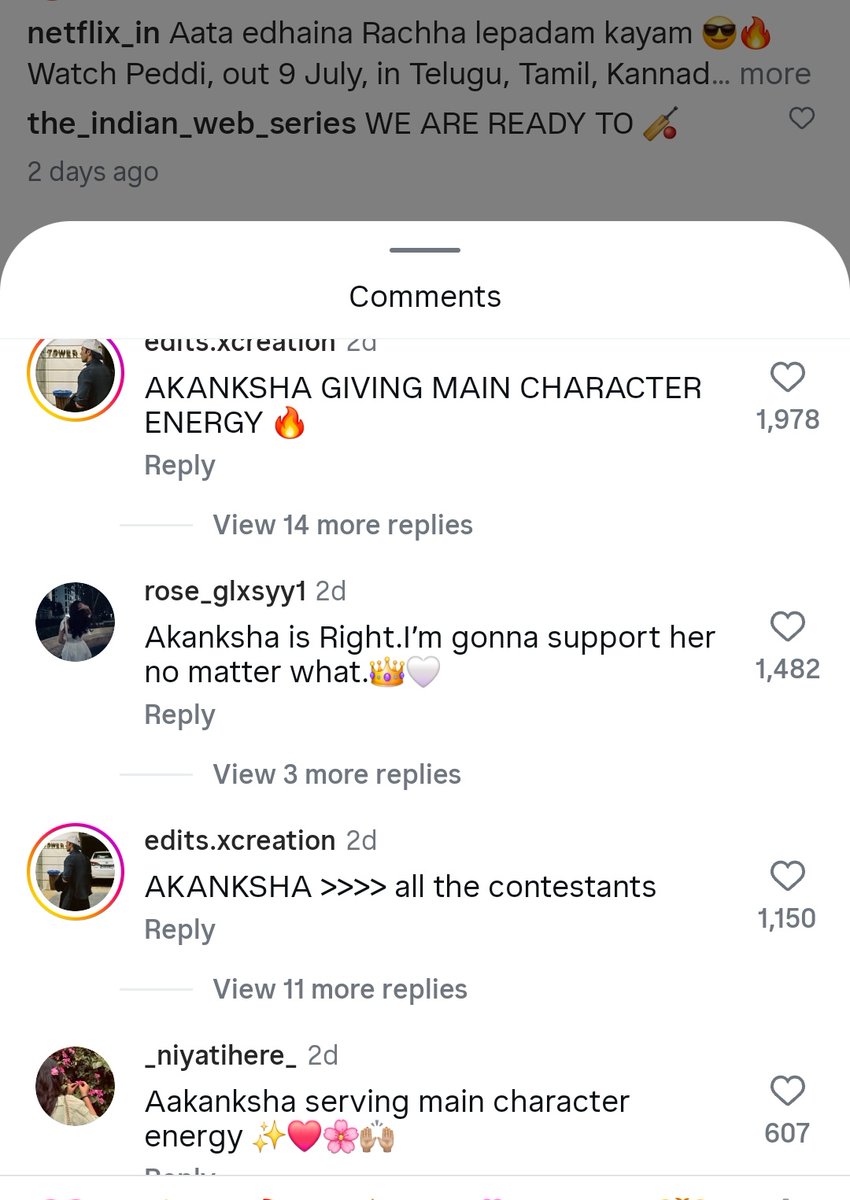 KhabriBossLady's tweet photo. #AkankshaChoudhary paid PR teams will make things worse for her in #LockUpp2 .They're flooding posts in Instagram, X with same comments "Akanksha giving main character energy"; "We support Akanksha" &amp; abusing other contestants. These PR teams learned nothin from Diggy's PR Team? https://t.co/fxG91w1385