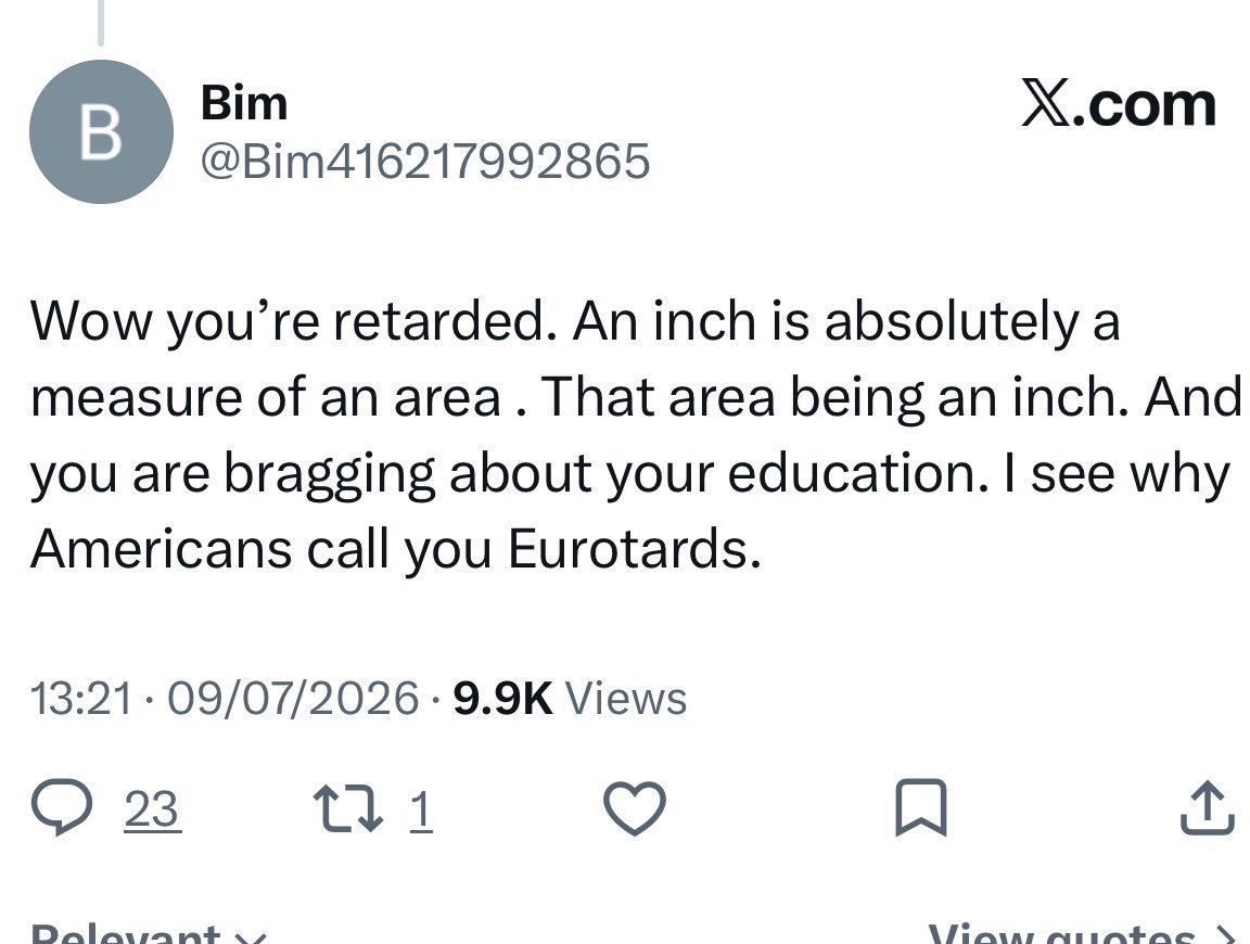 mikegallacher1's tweet photo. Bim is American.
His self confidence is outstanding.
I assume Bim had an American education.
Bim is dim. https://t.co/QwefMXUomu