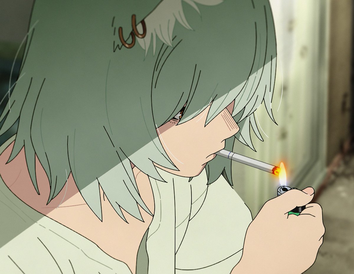 AnimetrendsLA's tweet photo. Hoy tenemos jueves de tabaquismo 🗿 https://t.co/WgZ9XiH24y
