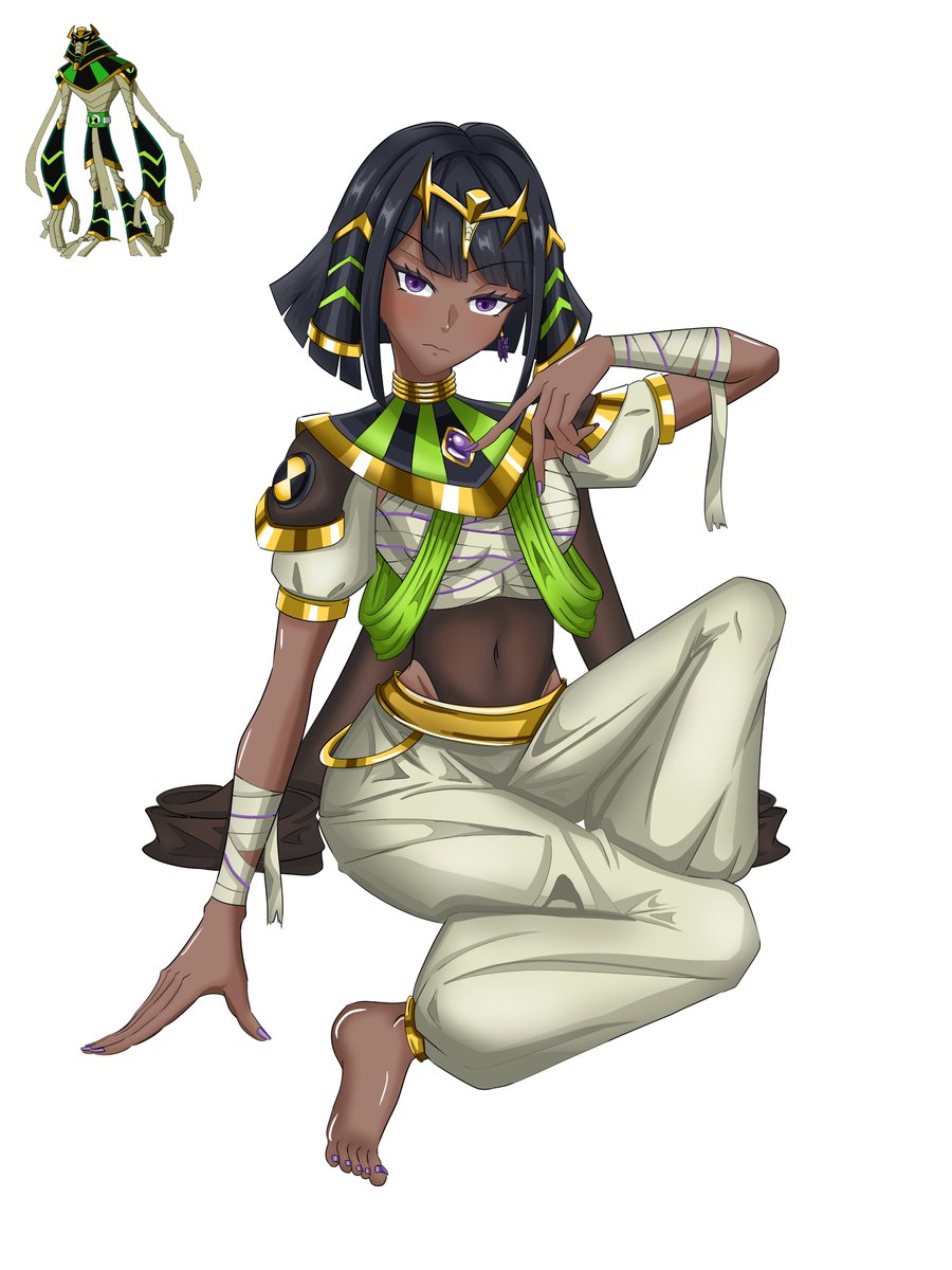 Snare-oh/Benmummy #Ben10 #Ben10Fanart #Omnitrix #Genderbend