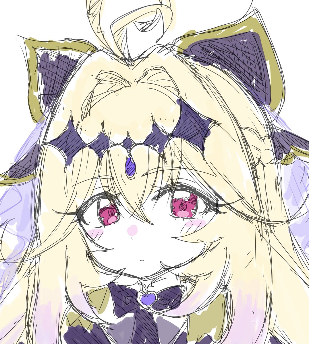 yukine_nyaa's tweet photo. 落書き
まじでむずい
#キュアアルカナ・シャドウ
#precure #たんプリ https://t.co/7LtGDL5jvP