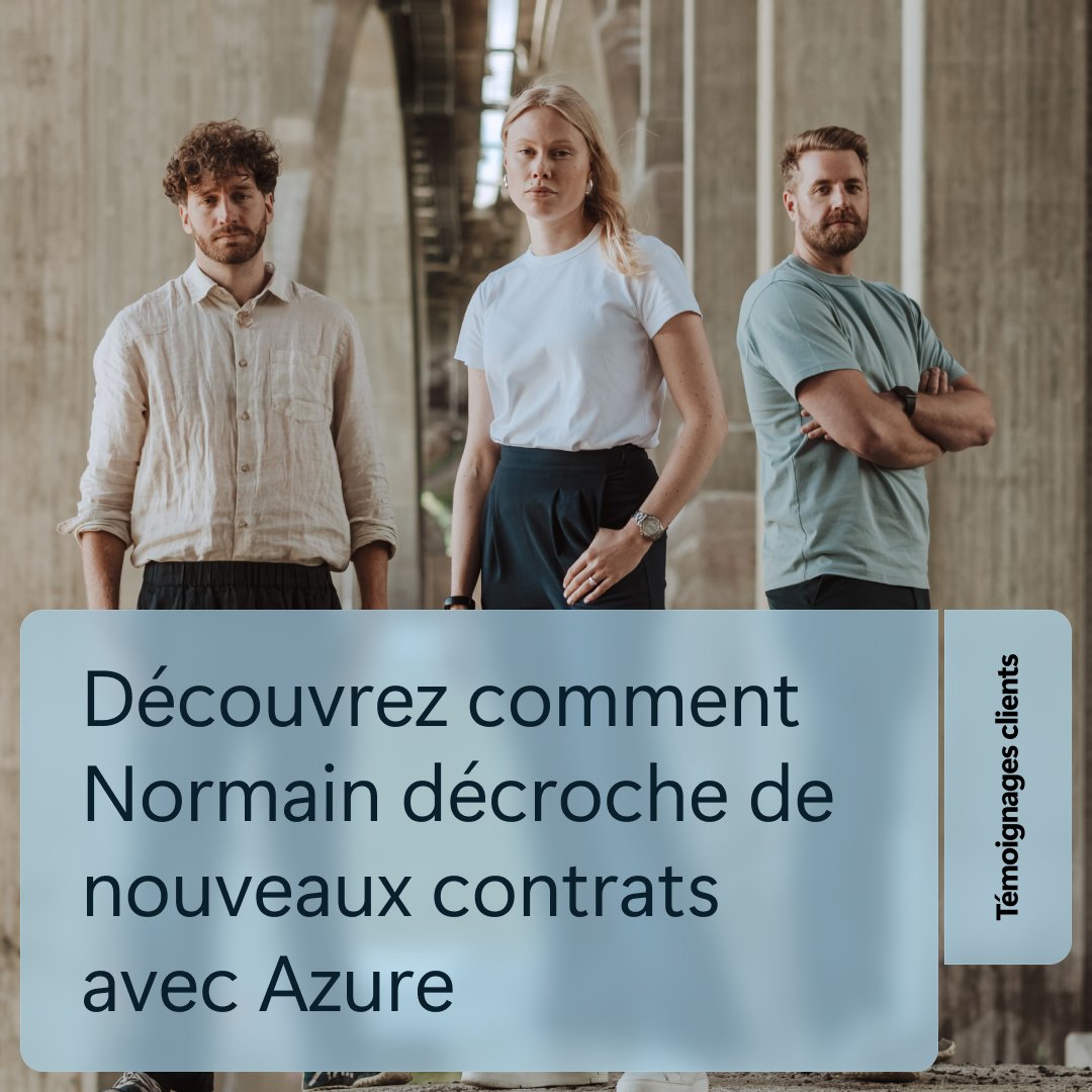 Microsoftbe's tweet photo. Découvrez comment la start-up spécialisée dans l’IA @normainofficial a multiplié par 10 la vitesse de traitement de ses documents et a conquis des clients professionnels grâce à Microsoft Azure : https://t.co/B09kdxkFxu
 
#Azure #StartupIA #IAEnEntreprise https://t.co/SkGNQGu86J