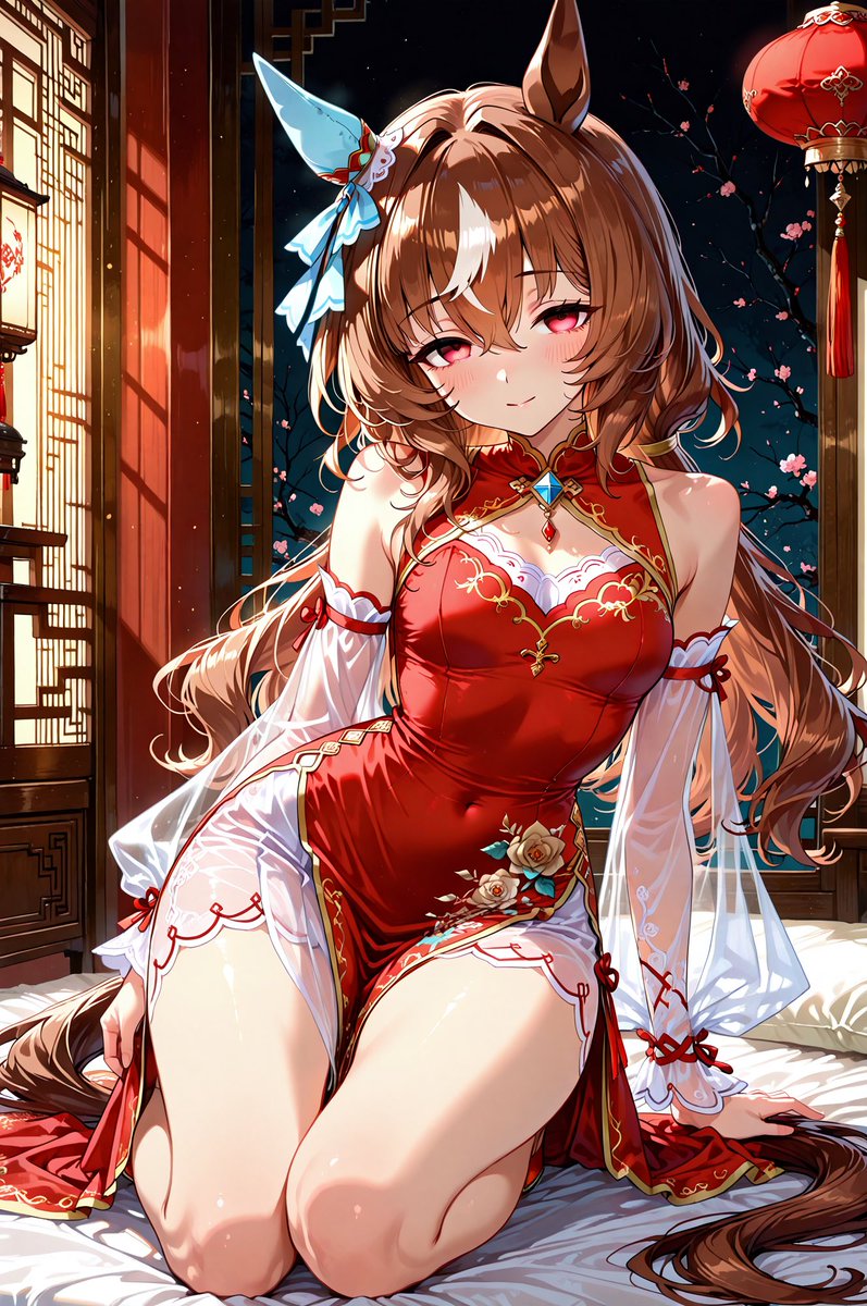 soli_PSV's tweet photo. チーパオウマ娘ちゃん達
 #ウマ娘 https://t.co/tl4umNTaYX