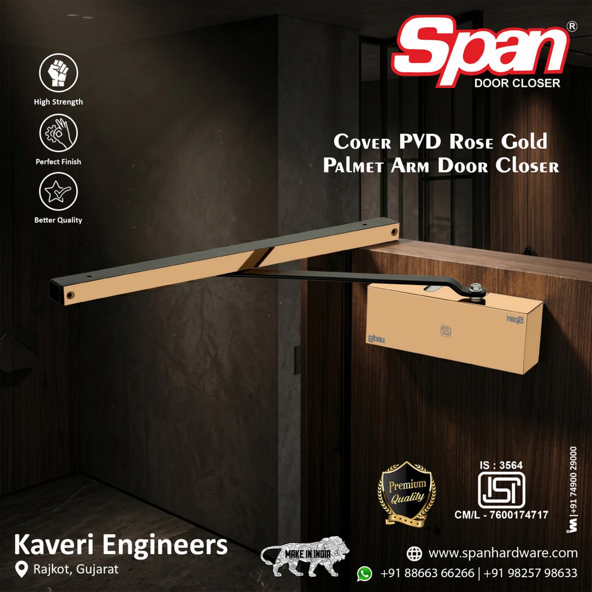 ibais_hardware's tweet photo. KAVERI ENGINEERS | Rajkot, Gujarat 🏢
Premium Hardware & Fittings
Mr. Rajanbhai Santoki - +91 98257 98633
WhatsApp: https://t.co/sDMYH910bW
.
#KaveriEngineers #RajkotHardware #PremiumHardware #FurnitureFittings #HardwareDistributor #HardwareManufacturer https://t.co/A9j4VJZAwO