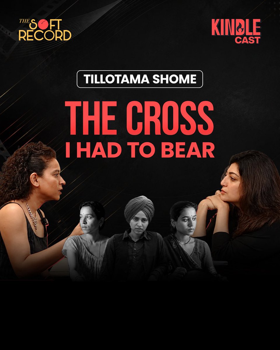kindlecastindia's tweet photo. New episode 🎙️ Tillotama Shome joins Pritha Kejriwal on The Soft Record — Rikers Island, the theory behind Tribhang, playing Alice in Monsoon Wedding, and 25 years of refusing to be flattened into a category.

Out now. 
Link : https://t.co/qqcTptCeRb

#TheSoftRecord #KindleCast https://t.co/Vm1fYCEtmx