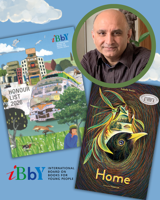 ebyrbooks's tweet photo. Congratulations to translator @vineet_uk and HOME for being selected by the United States for the 2026 @IBBYINT Honour List in translation!
#IBBY #IBBYHonourList2026 #worldkidlit #childrensbooks https://t.co/XzDCmQF7zi