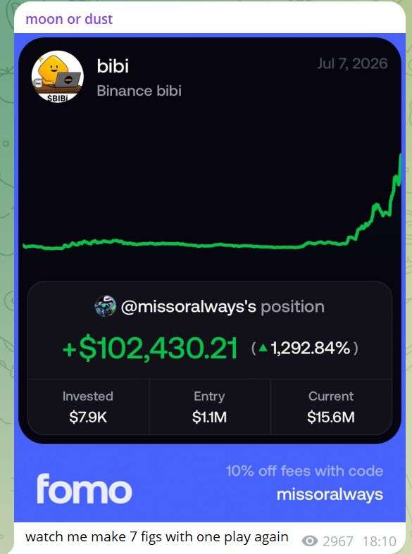 rugged_onchain's tweet photo. A little story about @missoralways 
He posted his pumpfun profile recently, and someone sent him supply in that day 
3 days later, missor claimed fees and then after 1 minute bought this token 
I thought "wow, looks like he want to participate in that meta too"
I'm following him for 2 years and he always flexxing High PNL so i thought "he's not gonna rug it for peanuts" and bought 28 sol
Later, he sold all his supply and droped that post on 1st screenshot 
Dunno who were bundling cuz token was dead at 3k mcap before Missor actually bought it, so he psyoped people and then flexxed 4k pnl. Im not a sniper, not a copytrader, i bought it from market at 40k mcap and ended up in ~25 sol loss.
Funny enough later he posted another 100k+ PNL on $bibi 
NEVER trust anyone in this space.