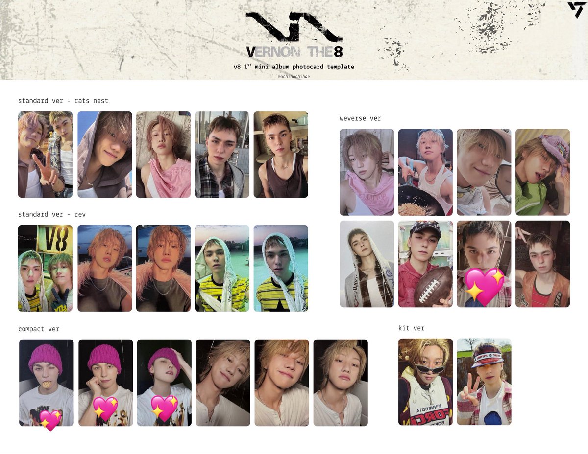 veeeeern1218's tweet photo. SEVENTEEN seventeen V8 v8 バーノン ミンハオ THE8 交換 買取 ラキドロ 特典

譲 画像1枚目 THE8 the8 ミンハオ
求 画像2.3枚目 💖のもの バーノン
(まとめて優先)
🌟のラキドロは買取求めております。

郵送、都内手渡しどちらも可

リプ、dmお待ちしております https://t.co/kkJpEuN7oM
