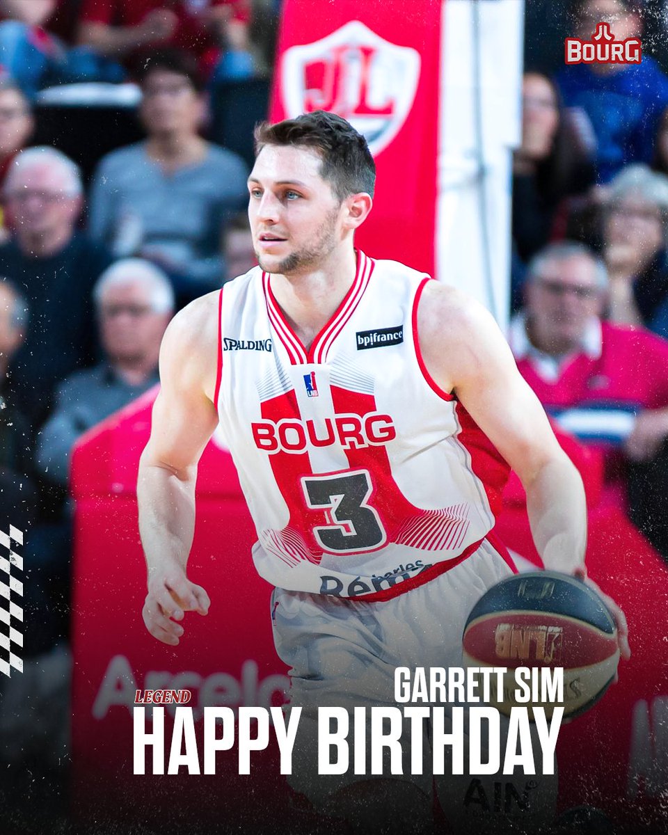 JLBourgBasket's tweet photo. ๐๐๐๐๐ ๐๐๐๐๐๐๐๐ ๐๐๐๐๐๐๐ ๐
Notre gรขchette de lรฉgende fรชte ses 36 ans aujourd'hui โค๏ธ๐ค
#WeRedy https://t.co/Ojc7dYcasO