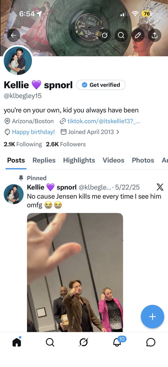 Kellie 💜 spnorl tweet media