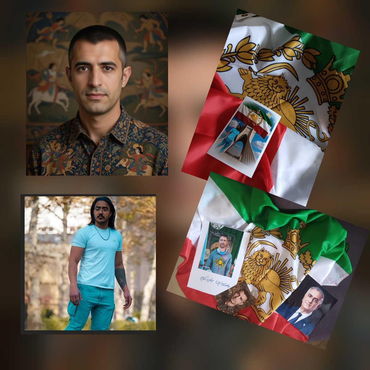Neda73Neda's tweet photo. @PahlaviComms این آغوش های بی بازگشت‌ 
                   آغوش تمام ما ایرانیان است  
ما در این سوگ همراه و همدل هستیم 
💔
به یاد جانفدایان #انقلاب_جاویدشاه سربازان شاه پهلوانان ایران 
#مرتضی_آقایی 
#مجیدرضا_رهنورد https://t.co/uayptPQbW1