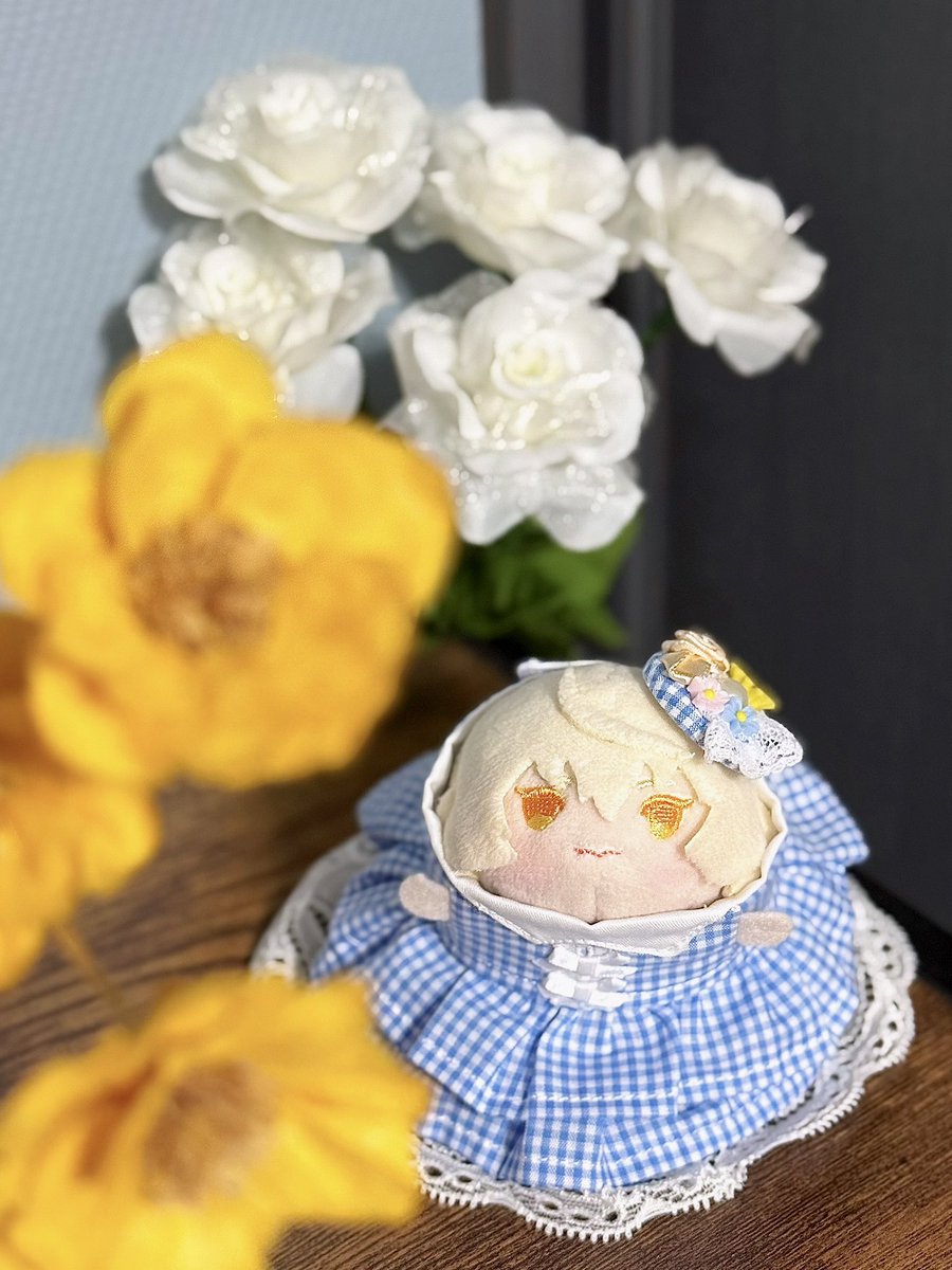 yznk_ps's tweet photo. 先日のイベントでori's shopの織様(@LivingWithMochi )からワンピースや、こもちちゃんのお洋服などたくさんお迎えさせていただきました！
パニエと一緒に着るとよりふわふわで可愛くて大変お気に入りです🍋
素敵なお洋服をありがとう御座いました！たくさん大切に着させていただきます🍀 https://t.co/V3PSICmETL