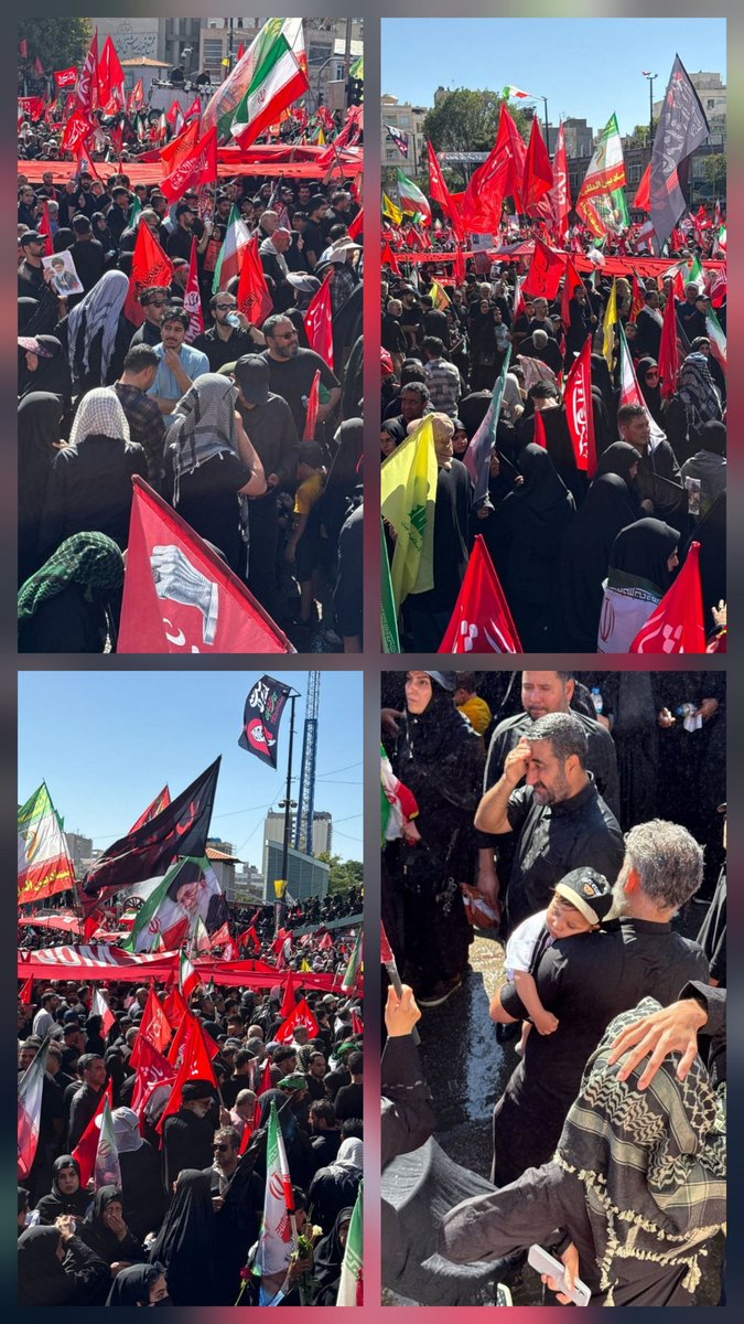 HurryMahdur's tweet photo. مشهدالرضا امروز شاهد وداع با کسی است که جهان اسلام را با نگاهی عمیق و حکیمانه رهبری کرد. بدرقه مردی که کوه استقامت بود.
#پدرامت https://t.co/SBunvUZKgf