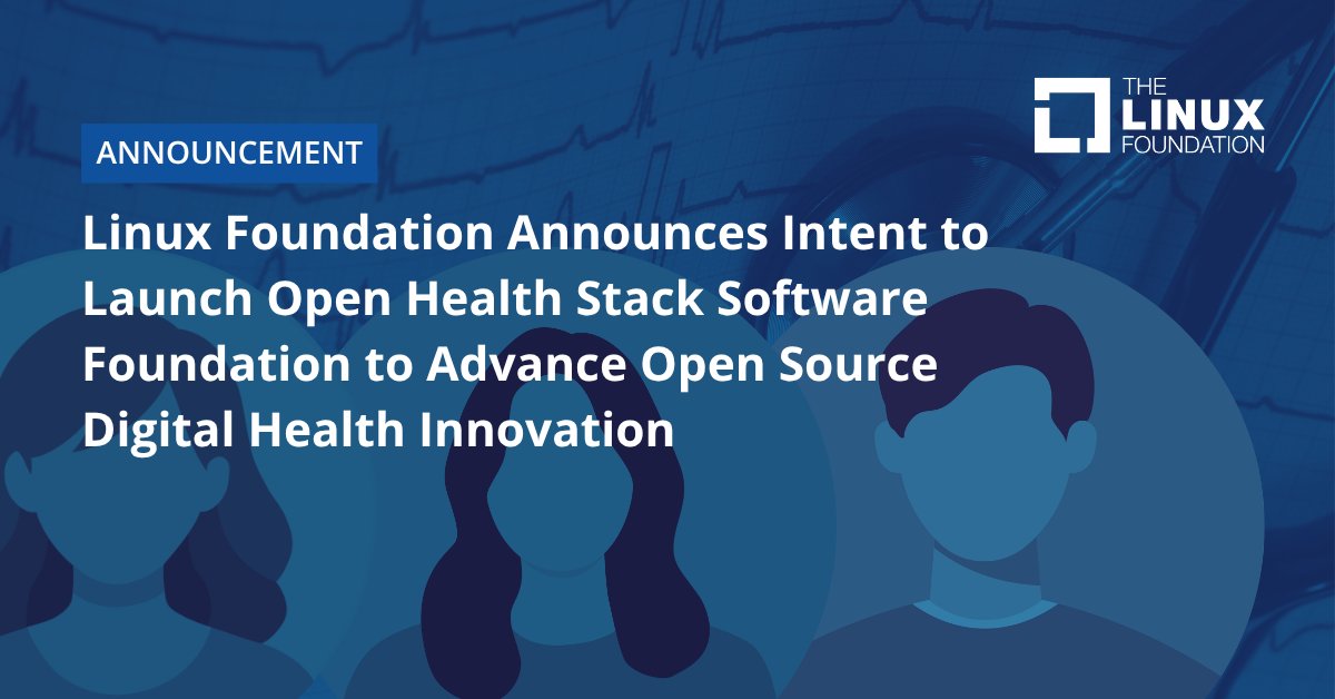 linuxfoundation's tweet photo. Open source digital health just took a massive leap forward. Today we announced the intent to launch the Open Health Stack Software Foundation to build AI-enabled, interoperable healthcare applications worldwide.

With support from @Google, @WHO, and a global coalition of 20+ organizations, the Foundation will deliver standards-based tools to close health equity gaps in resource-constrained communities. In addition to the project contribution by Google, https://t.co/ckkZyr0NO2 will provide a $3 million grant to fuel long-term ecosystem growth. 

Learn more: https://t.co/0LDchZmBze