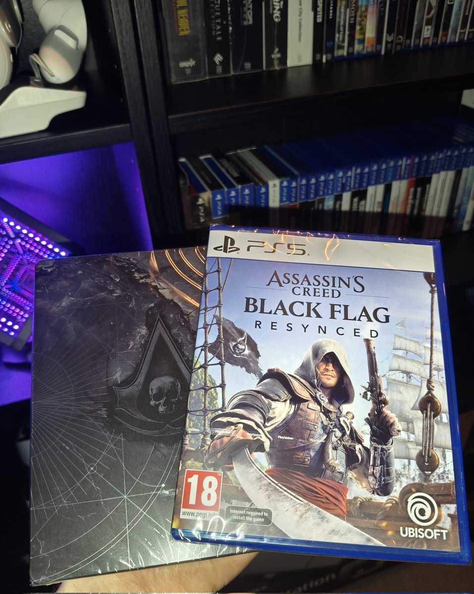 Matty_EstUK's tweet photo. It’s sad to think that because of @Sony being shitheads, this could literally be the last physical Assassin's Creed game we ever get to own. #boycottsony #boycotplaystation #ACBlackFlag https://t.co/a0uu9k8HtR