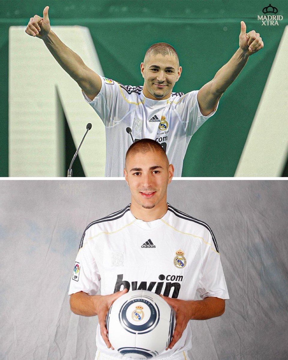 norycyridofs's tweet photo. في مثل هذا اليوم عام 2009 وقع كريم بنزيما عقده الاول مع ريال مدريد!🤍✅
...  ...  ... https://t.co/9X1Qgmhjpt