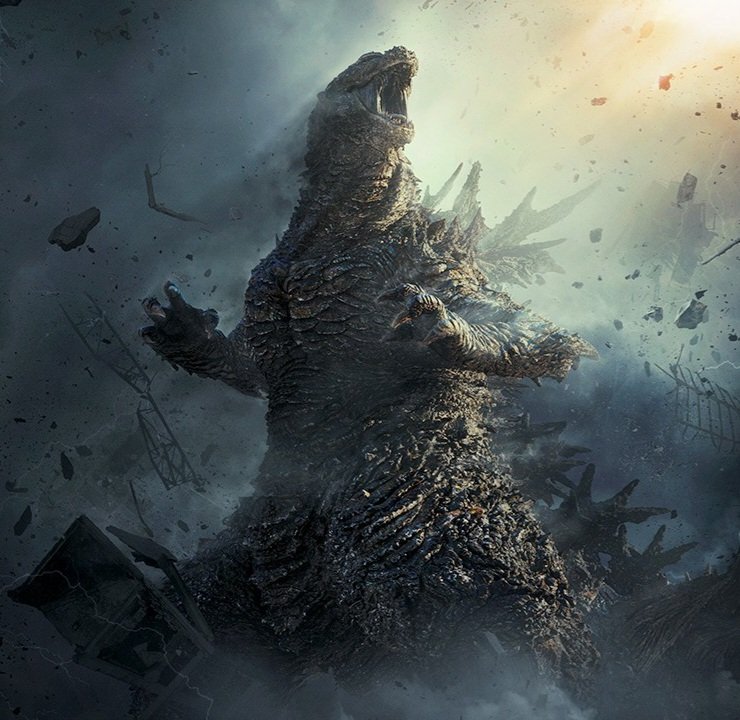 KaijuNewsOutlet's tweet photo. New official image of Godzilla from GODZILLA MINUS ZERO. https://t.co/LHN2bqsRTm