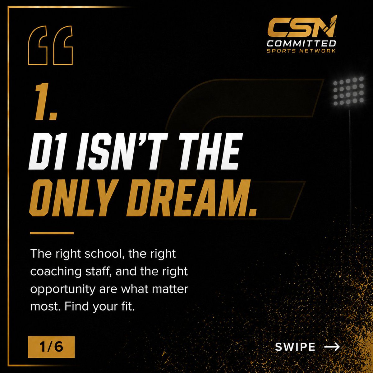 _CSNetwork_'s tweet photo. Recruiting Hot Takes!
Not every recruiting opinion is popular—but these are worth thinking about.
The athletes who succeed in recruiting focus on growth, preparation, and finding the program that's right for them—not chasing the biggest logo. https://t.co/wNDscNEtvj