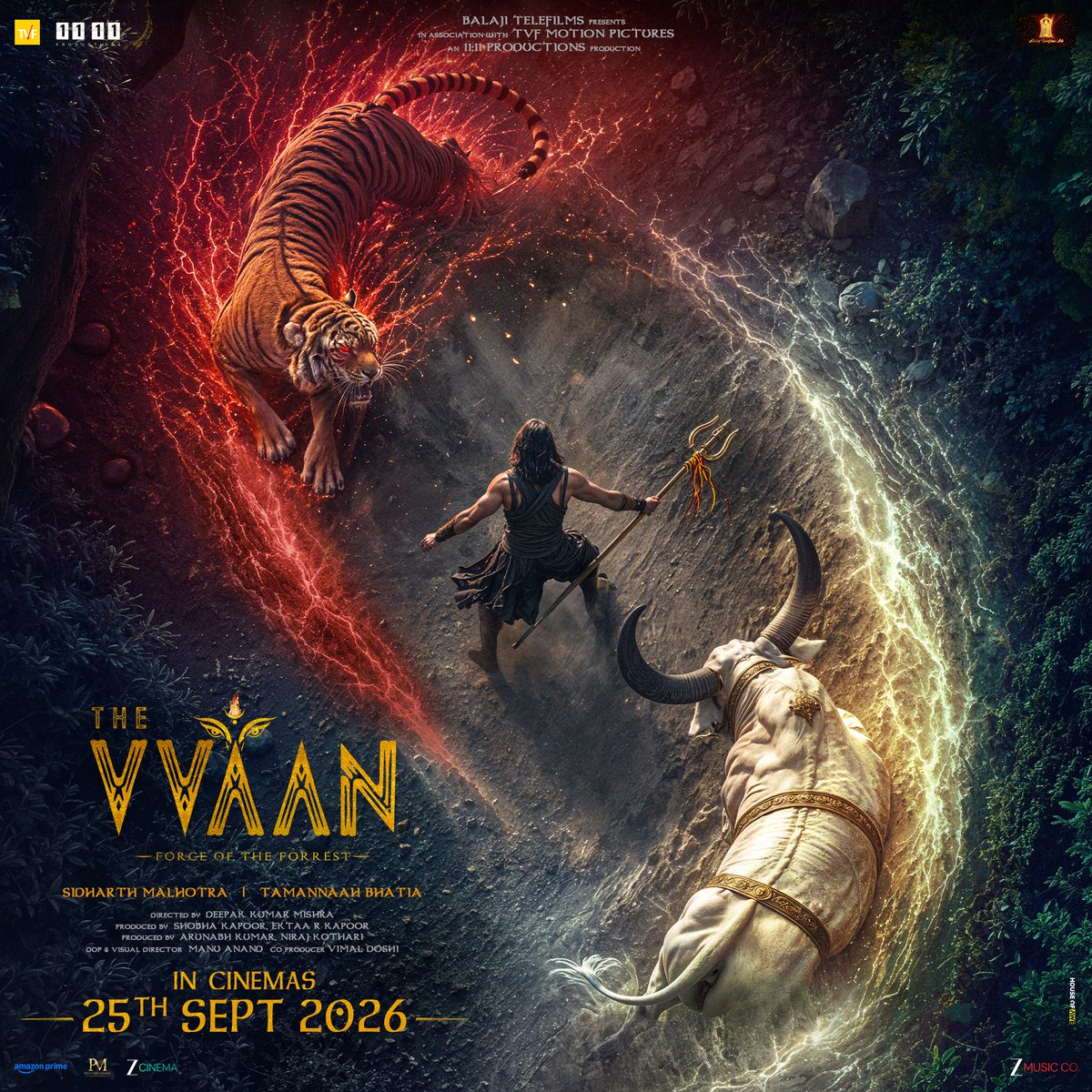 navneet_mundhra's tweet photo. The first look motion-poster of #TheVvan is terrific. Art-work & colour-grading are top-notch... and there's tremendous intrigue value.

A movie set in Indian folklore has immense potential. It can be a landmark film in the career of @SidMalhotra & put him in a bracket where he belongs.

Smart decision by #EktaaKapoor & @balajimotionpic to move this film to September 25. A project of this subject & scale deserved a SOLO release date.