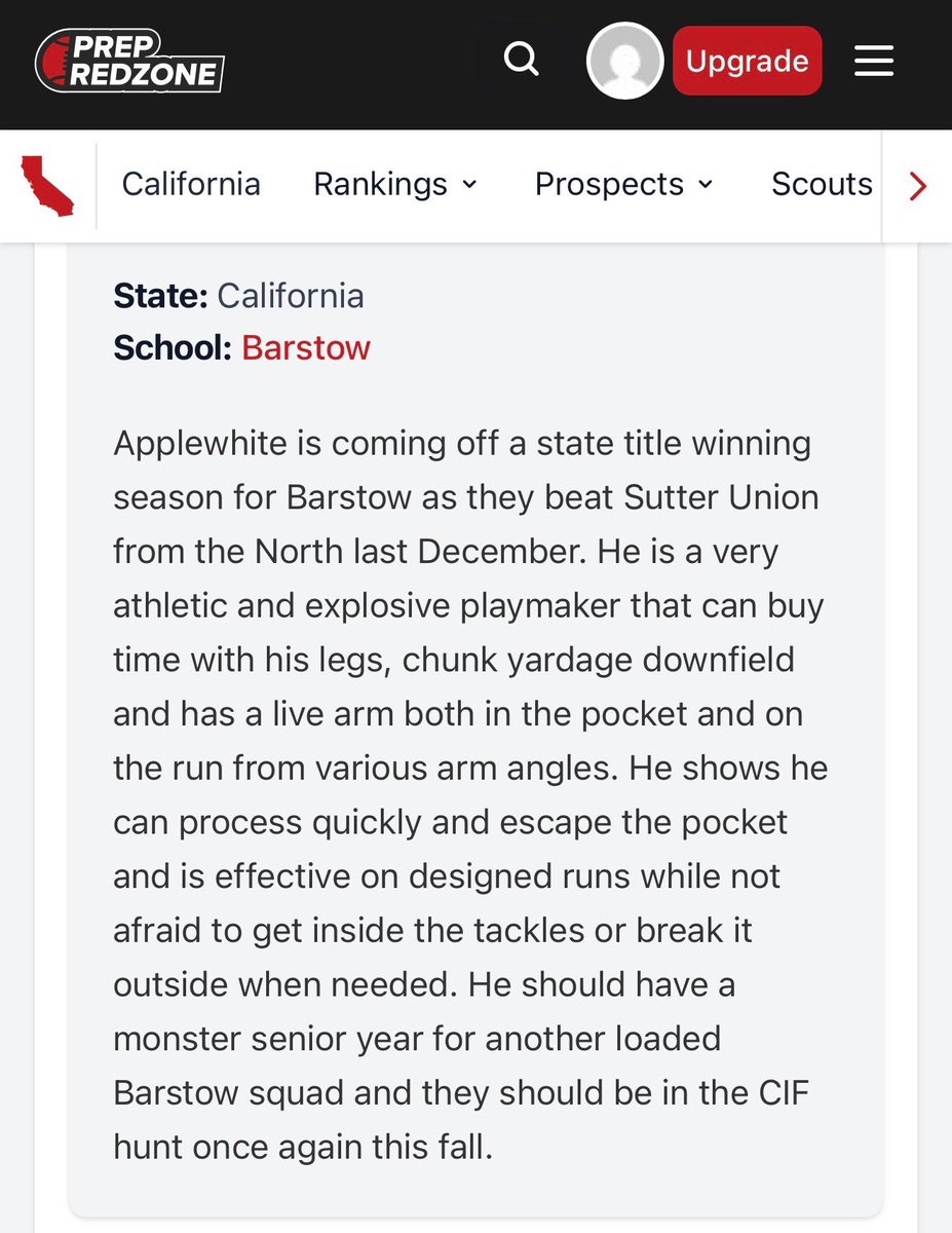 Jarvis Jr | 3 ⭐ QB tweet media