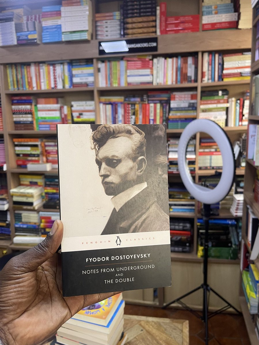 KibangaBooks's tweet photo. Notes from Underground by Fyodor Dostoevsky

Notes from Underground tells the story of his tortured life. With bitter irony, he describes his refusal to become a worker in the ‘anthill’ of society and his gradual withdrawal to an existence underground.

Book at 1,850/-kes https://t.co/AJsg0Vy4qf