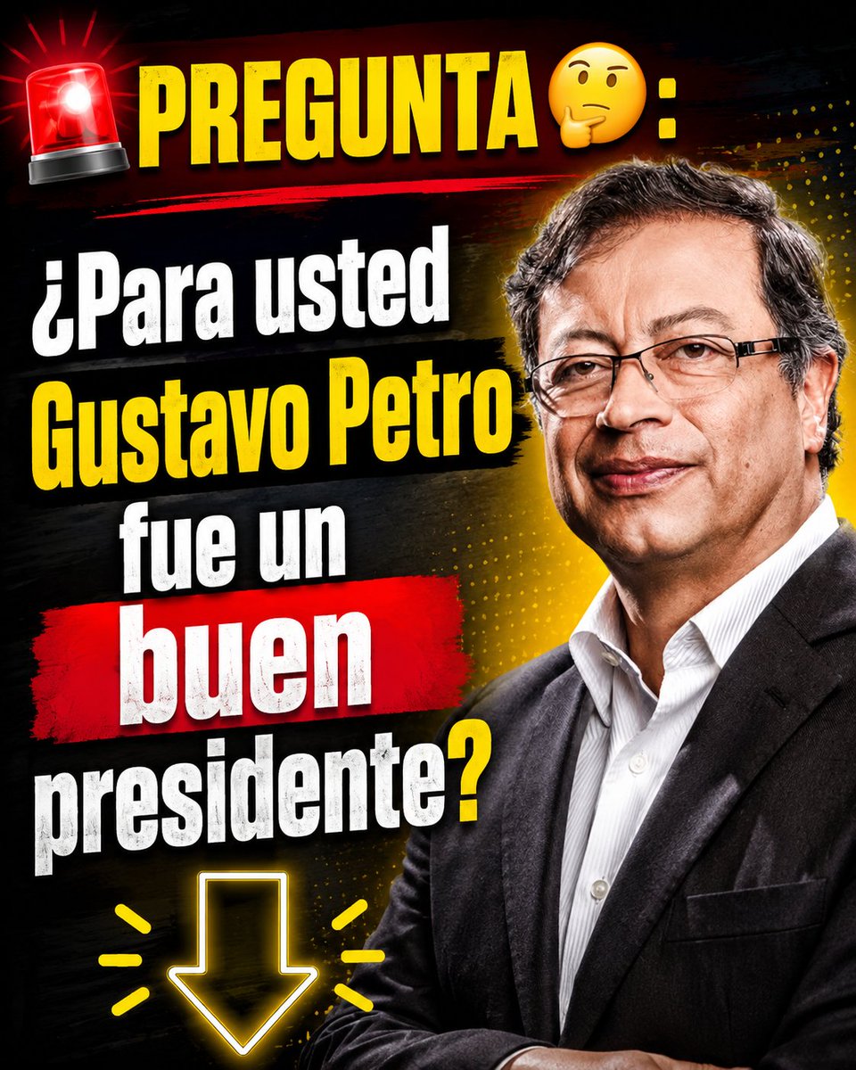 WintorABC's tweet photo. 🚨¿Para usted Gustavo Petro fue un buen presidente?

#wintorabc #presidente #gustavopetro https://t.co/VzGJFDC8Tk
