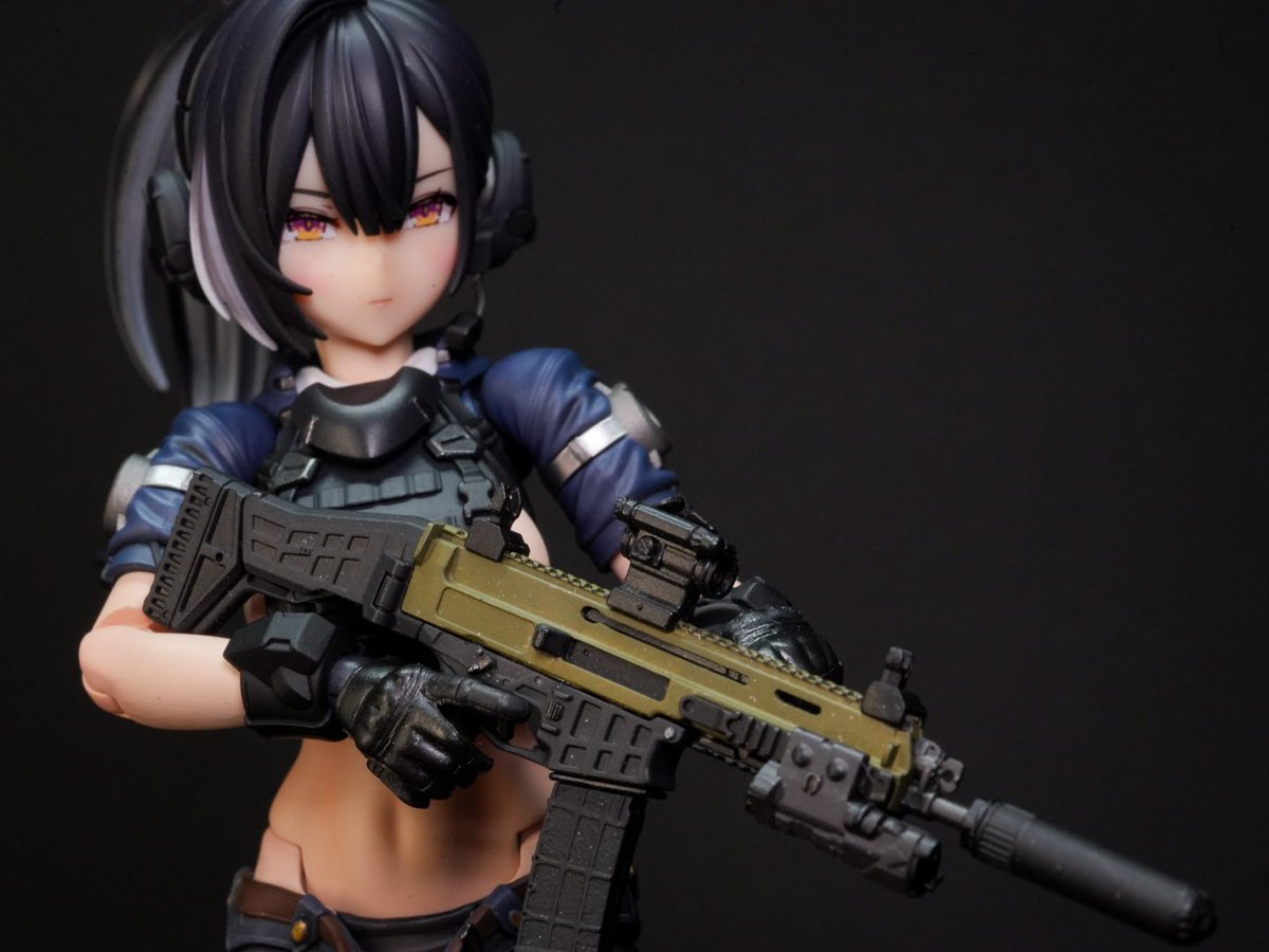 kerobot's tweet photo. お題「サプレッサー」

#深夜の小武器庫部
#リトルアーモリーを装備 https://t.co/x0TUquu1di
