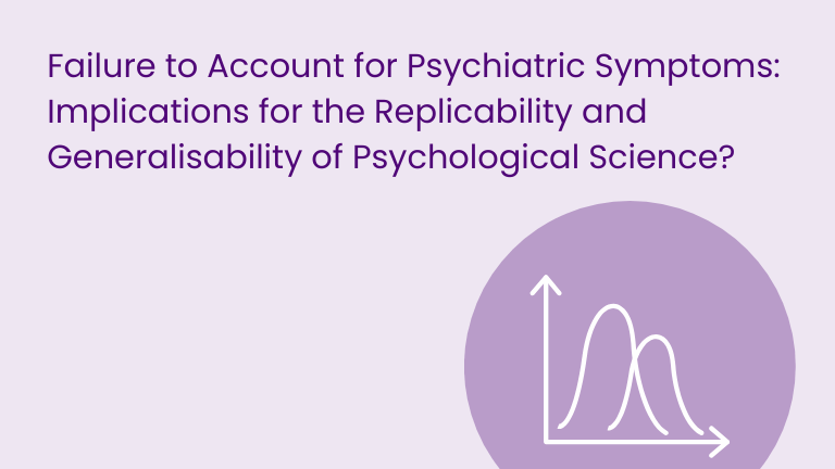 CRAE_IOE's tweet photo. Failure to Account for Psychiatric Symptoms: Implications for the Replicability and Generalisability of Psychological Science?  
Ichijo et al. (2025)

https://t.co/vYIs7sANut
#SummarisedByHumans #CRAEresearchSummaries https://t.co/bX0qrq1fj4