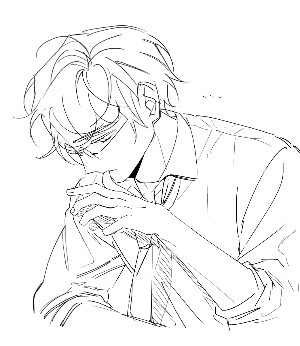 BS31860's tweet photo. 얜 뭐 경감님만 그림 https://t.co/5i5KMcP58D