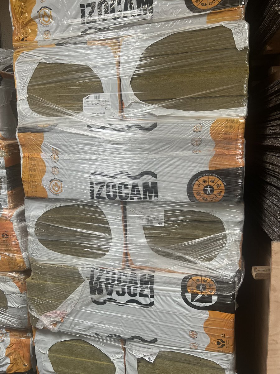 Harfst11's tweet photo. Another Quality Insulation Delivery Ready for the Marine &amp; Industrial Sector!

We’re pleased to supply 50mm Aluminium Foil Faced Mineral Wool Industrial Boards (600 × 1200mm), designed for demanding thermal and acoustic insulation applications.

✅ Excellent thermal performance https://t.co/ku09MtN2HW