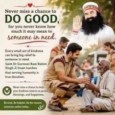 Mehakpreetgs's tweet photo. Dr.msg inspires global kindness, proving true charity beautifully uplifts all humanity.
#Charity #Kindness
#Humanity #RamRahim https://t.co/cmhZV43c5O