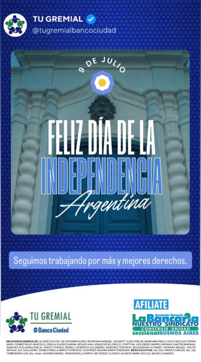 BancariaQuilmes's tweet photo. https://t.co/EcDXBhlChK
