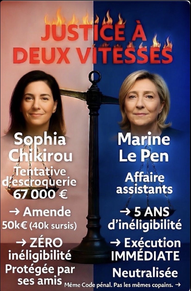 750Dialex's tweet photo. La justice est pourrie par la gauche 👇👇 https://t.co/hBpqwdkHON